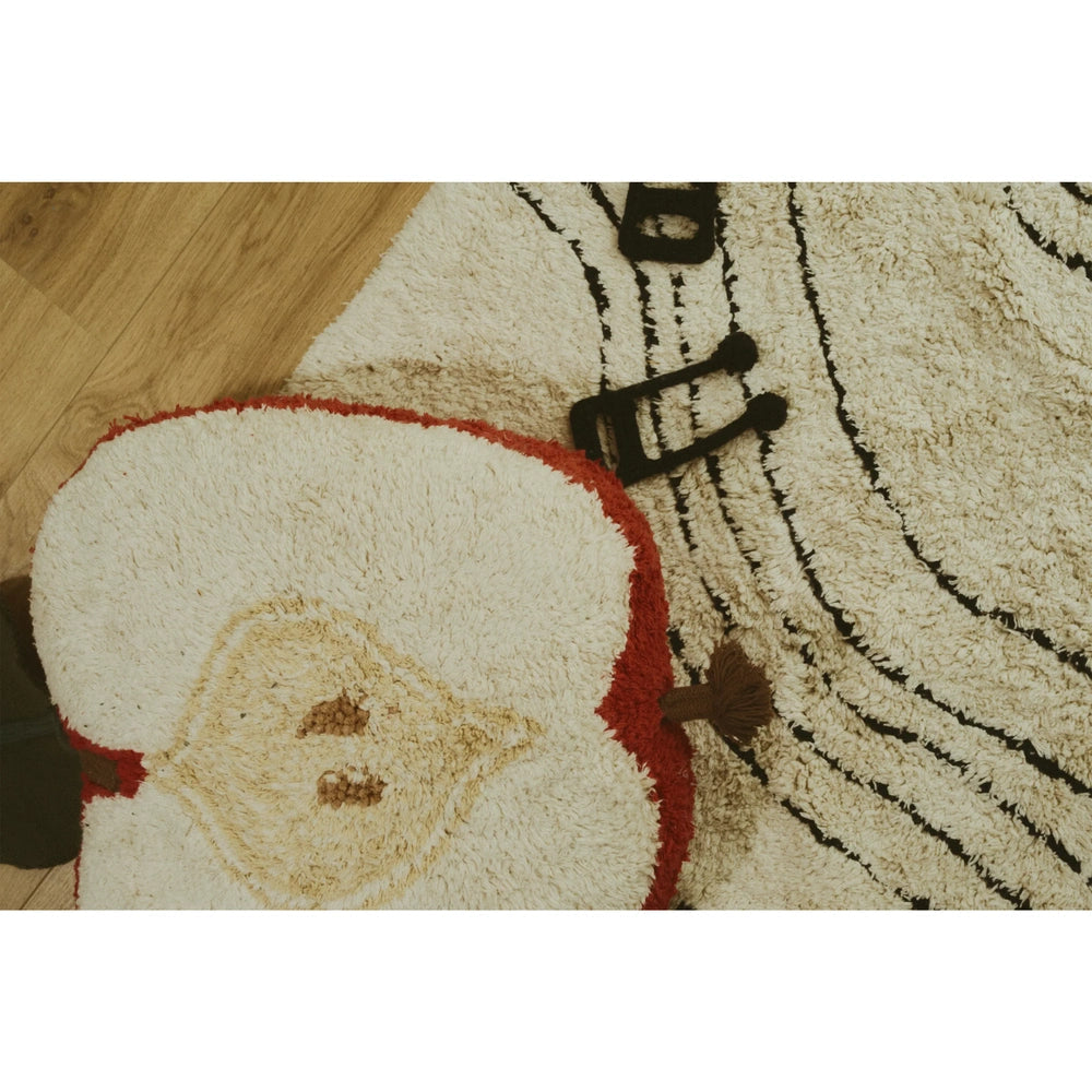 Lorena Canals Vloer Kussen 50cm x 45cm - Appel
