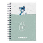 Kidywolf Geheim Dagboek Met Pincode & Spraakrecorder- Kidytreasure - Groen