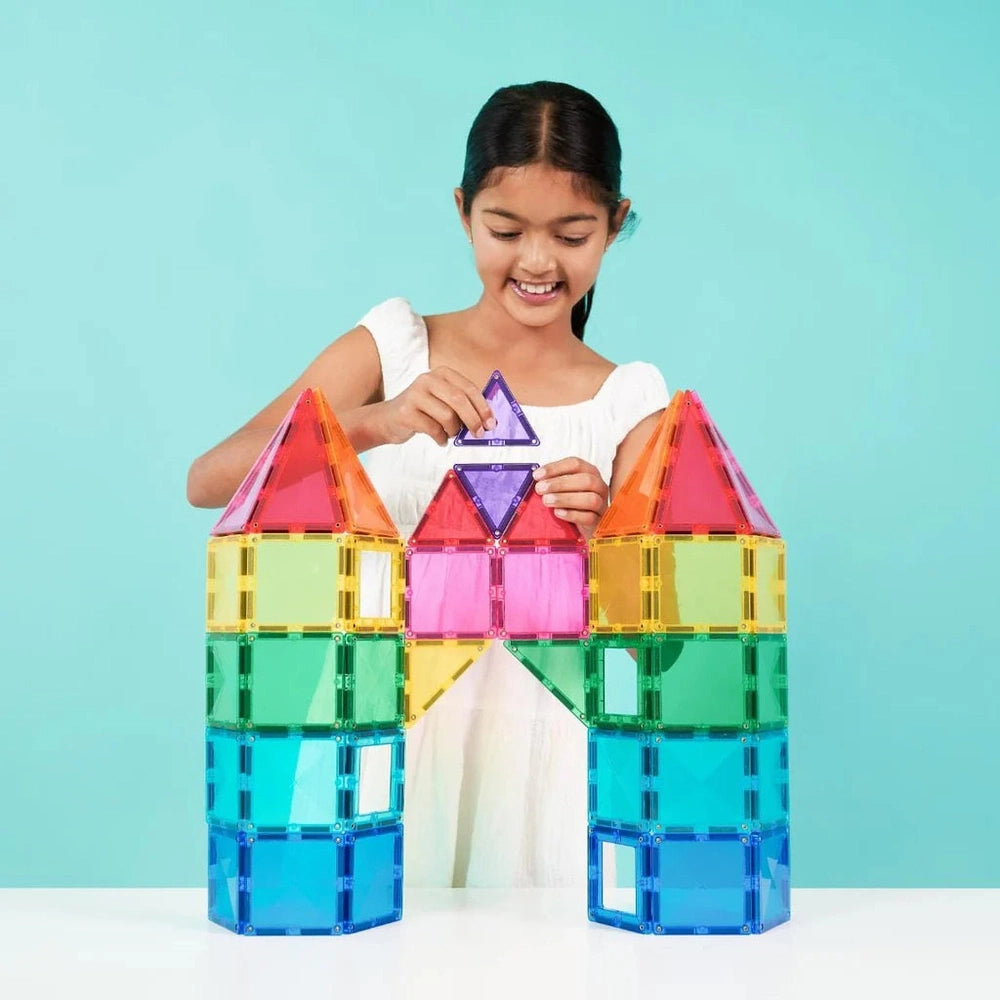 Connetix Magnetisch Tegels 104 Stuks - Bright