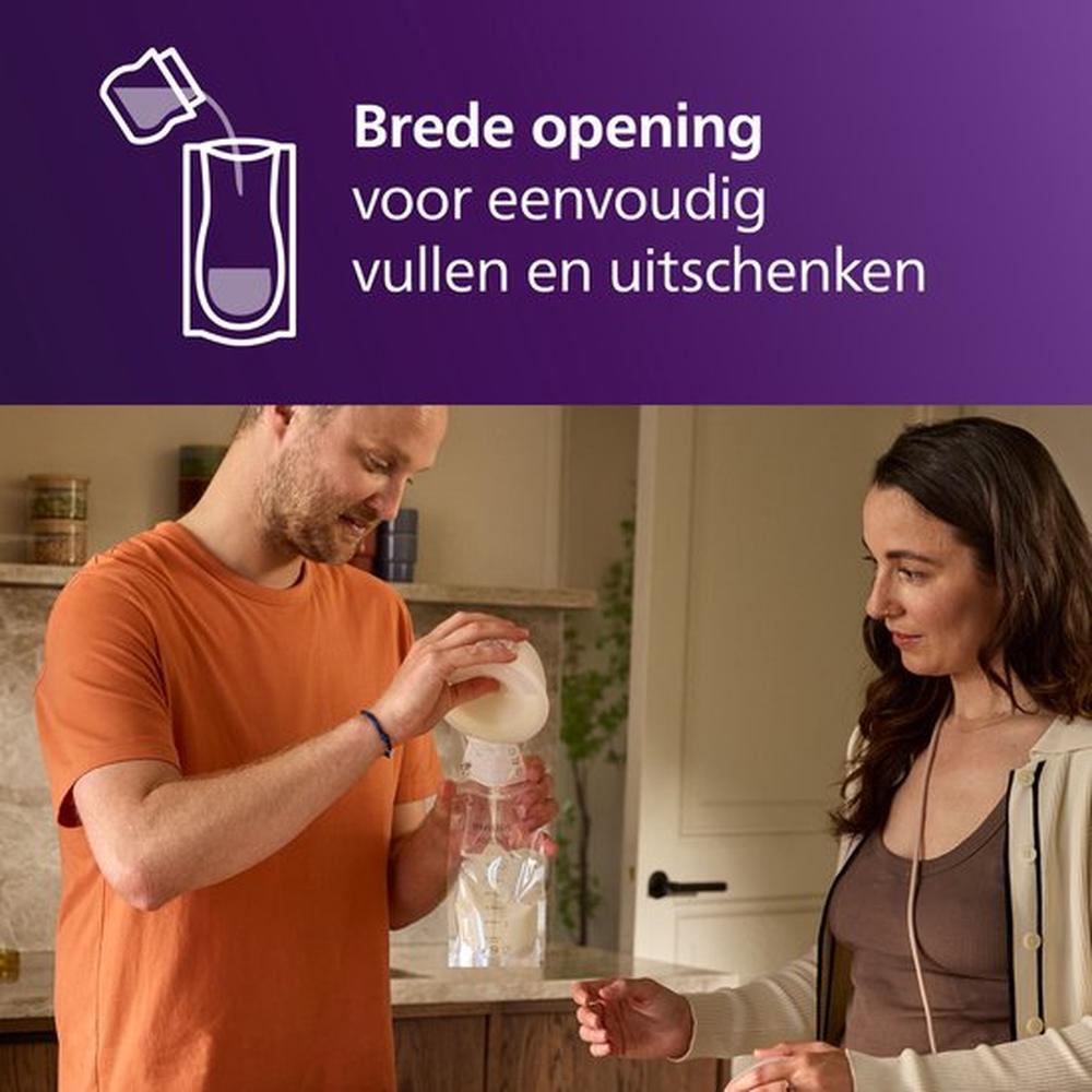 Philips Avent Moedermelk Bewaarzakjes 50x180 ml