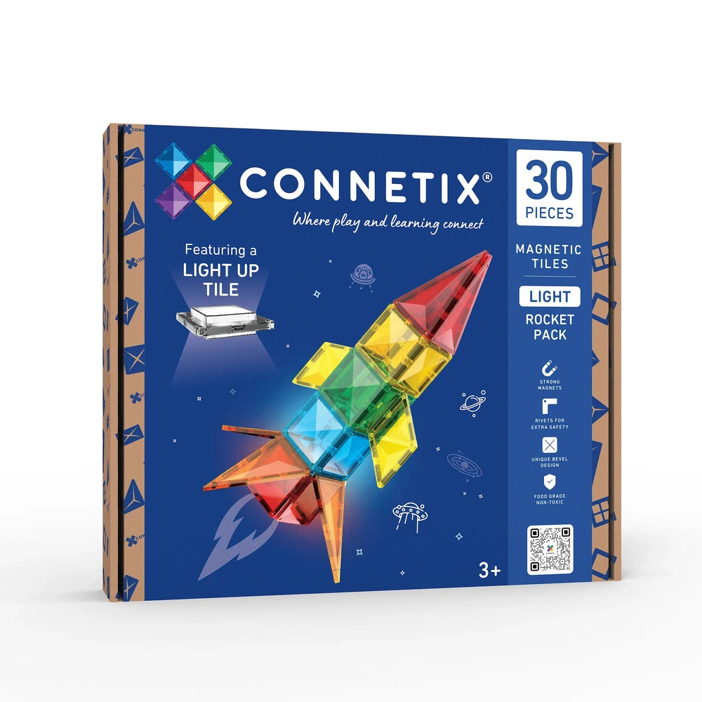 Connetix Lichtgevende Raketset 30-delig