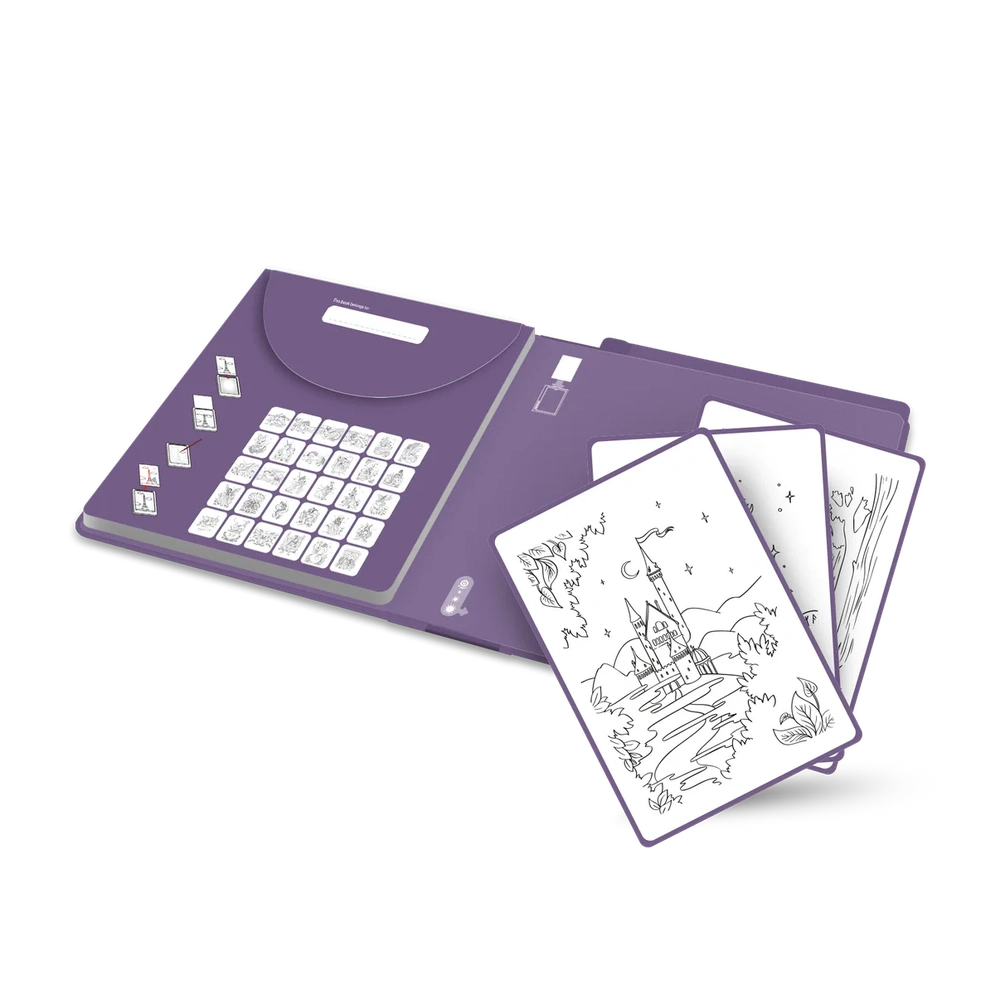 Kidywolf Refill KidydrawPad 30 Overtrektekeningen - Once Upon A Time