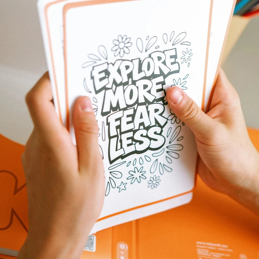 Kidywolf Refill KidydrawPad 30 Overtrektekeningen - Quotes