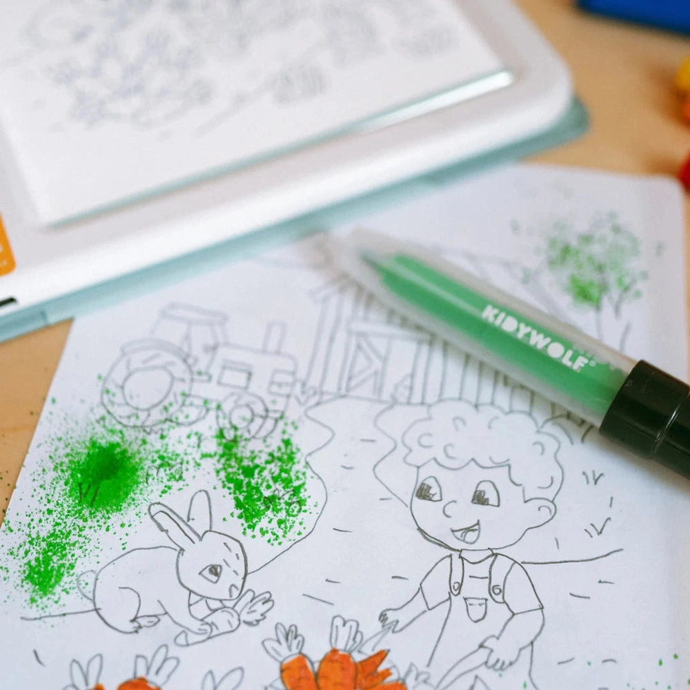 Kidywolf KidydrawPad Kit - Blowpen