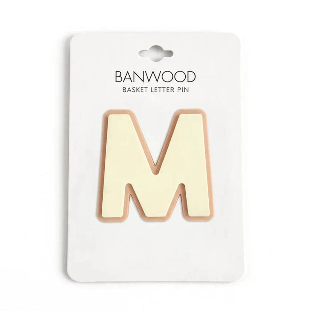 Banwood Basket Pins - Alphabet