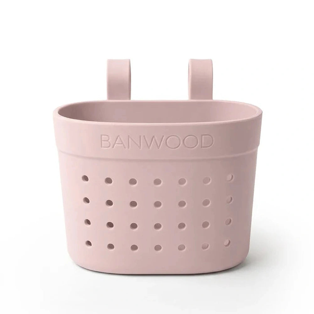 Banwood Pin&Ride Fietsmand - Faded Pink