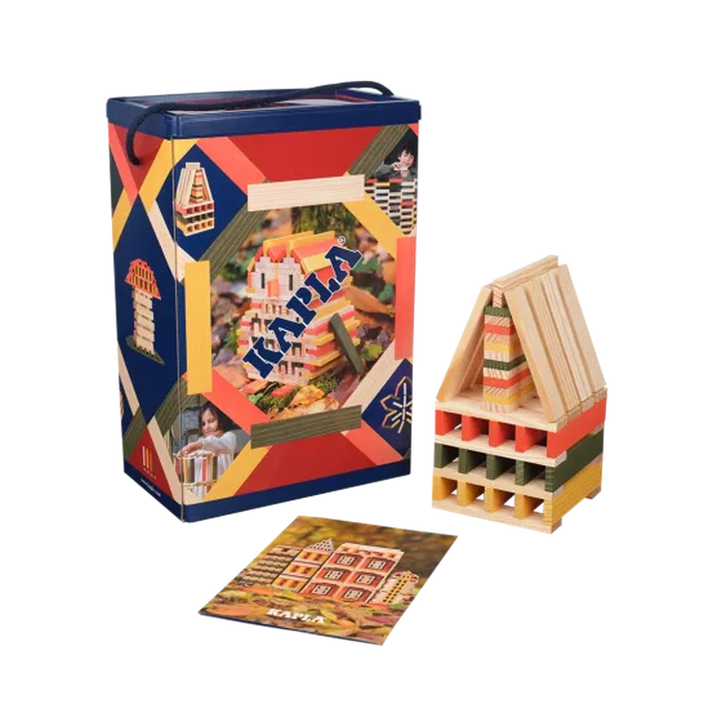 Kapla Plankjes 200 Box - Naturel En Herfstkleuren
