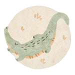 Little Dutch Vloerkleed Krokodil - Groen