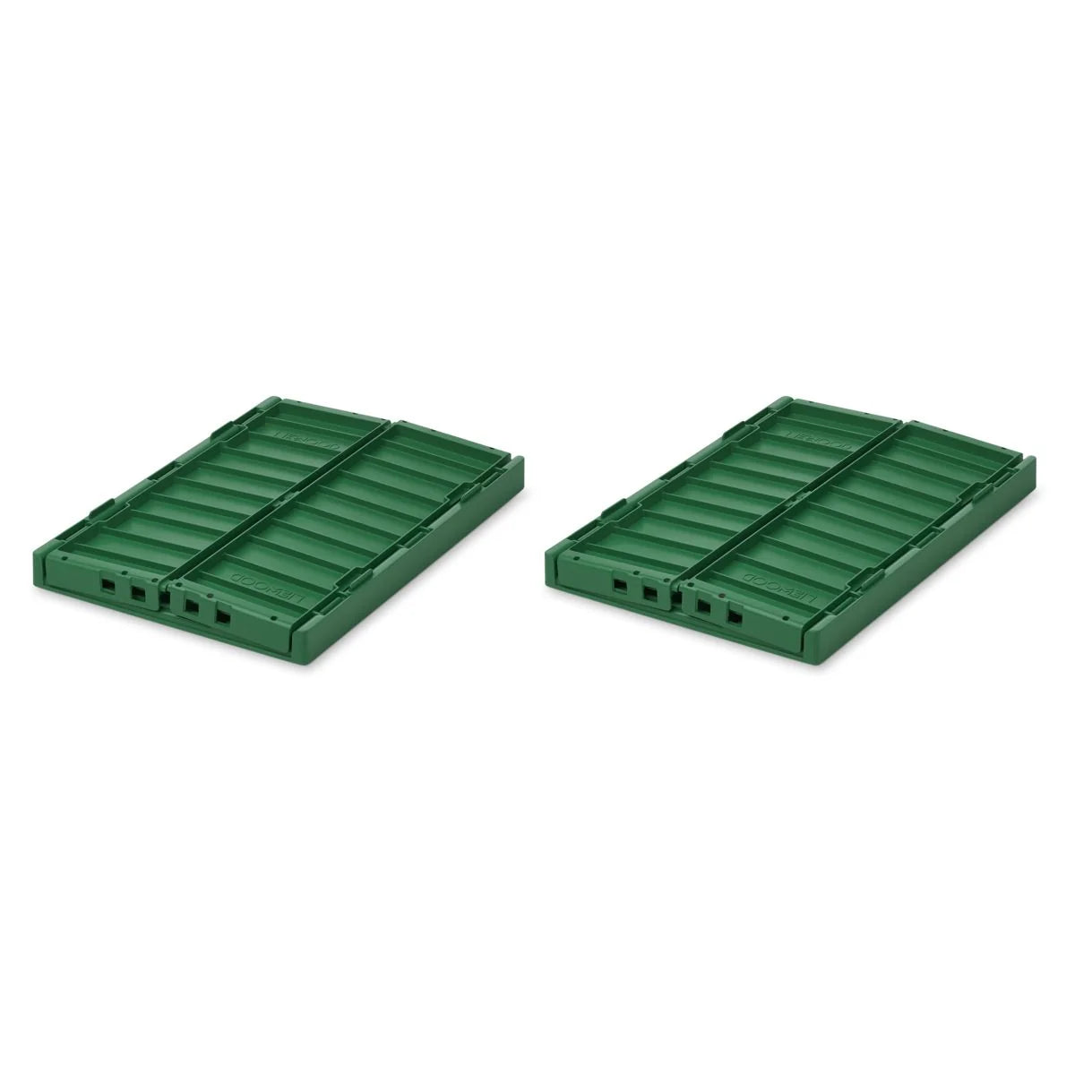 Liewood Weston Medium Plooiboxen 2 Stuks - Green