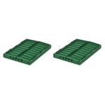 Liewood Weston Medium Plooiboxen 2 Stuks - Green