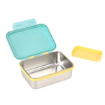 Lässig Lunchbox Stainless Steel SmileyWorld - Turquoise