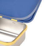 Lässig Lunchbox Stainless Steel SmileyWorld - Electric Blue