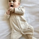 Living Nature - Babypakje Aline - Ecru Hartje