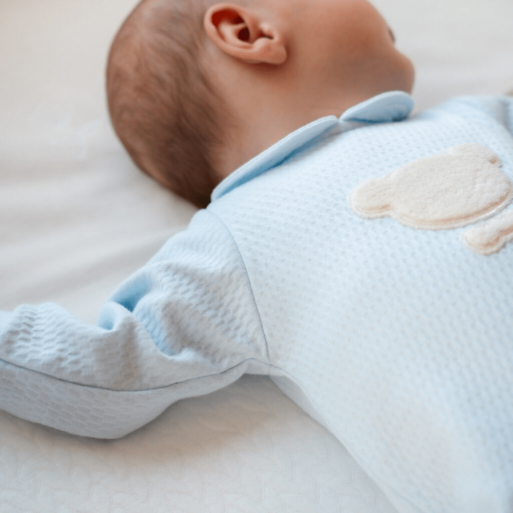 Living Nature - Babypakje Wout - Blauw Teddy