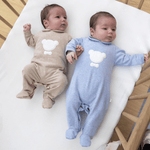 Living Nature - Babypakje William - Blauw Teddy