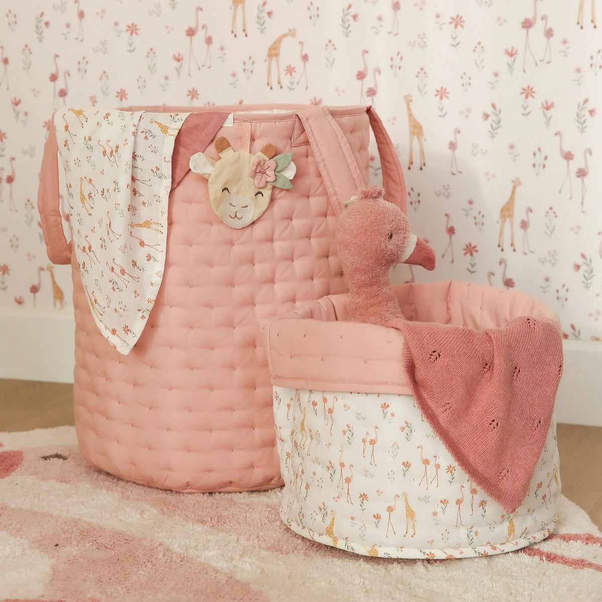 Little Dutch Swaddle 70x70 cm 2 Stuks - Blooming Safari