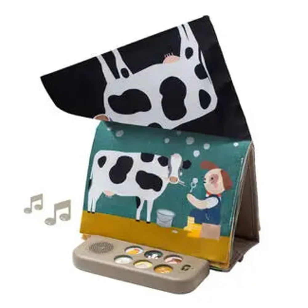 Taf Toys Easier Development - Farm Musical Tummy Time Book