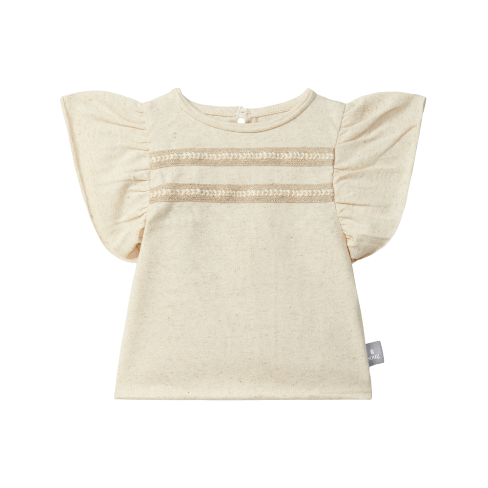 Snug Katoenen Top - Linen