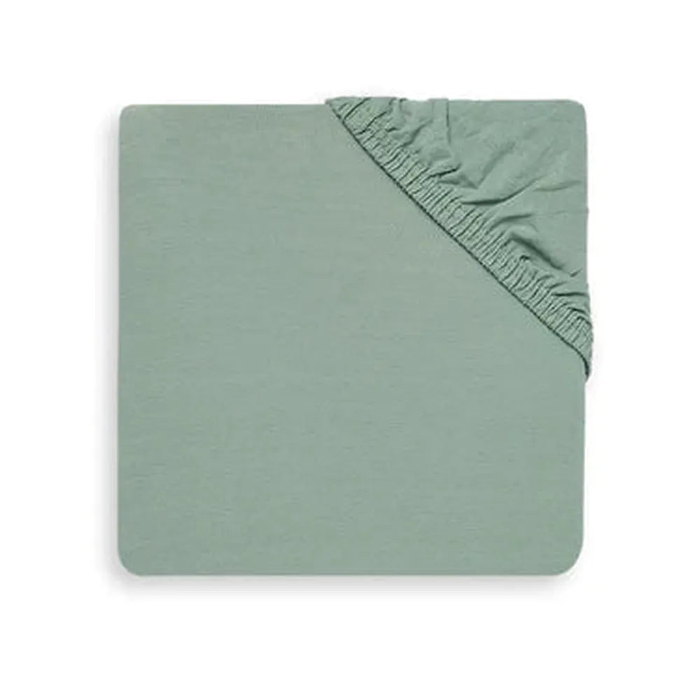 Jollein Hoeslaken Jersey 75x95cm - Ash Green