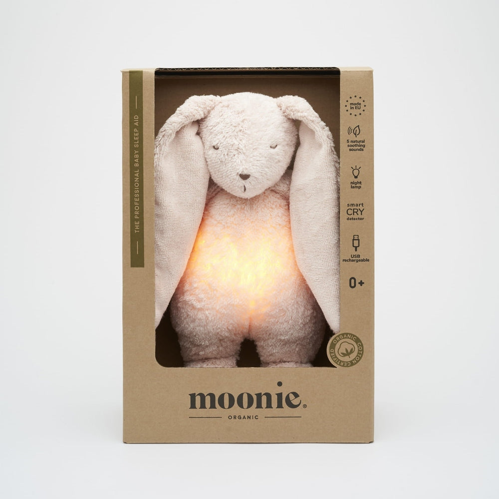 Moonie Konijn The Humming Bunny Organic - Rose Natur