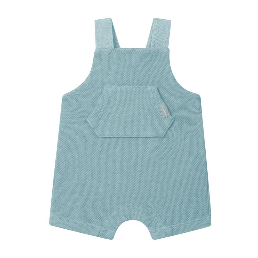 Laranjinha Salopette Zomer Shorts Voor Kinderen - Petrol Blue