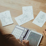 Kidywolf Kidydraw Mini Tekentablet REFILL - Once Upon A Time / Animals