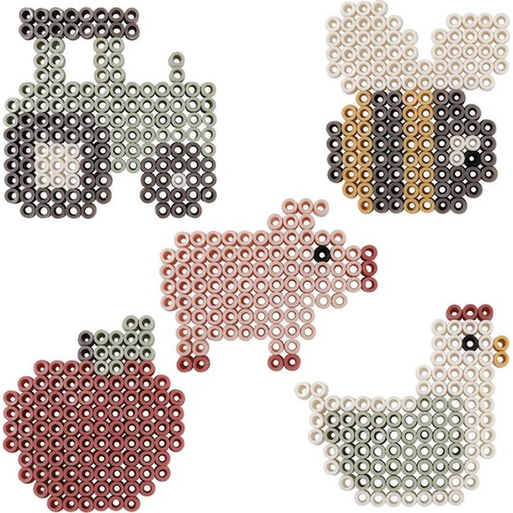 Little Dutch Mega Strijkparels Little Farm - Mega Ironing Beads