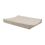 Jollein - Hoes Voor Aankleedkussen/Waskussen Badstof - 50x70cm - 2stuks - Oatmeal/Sand