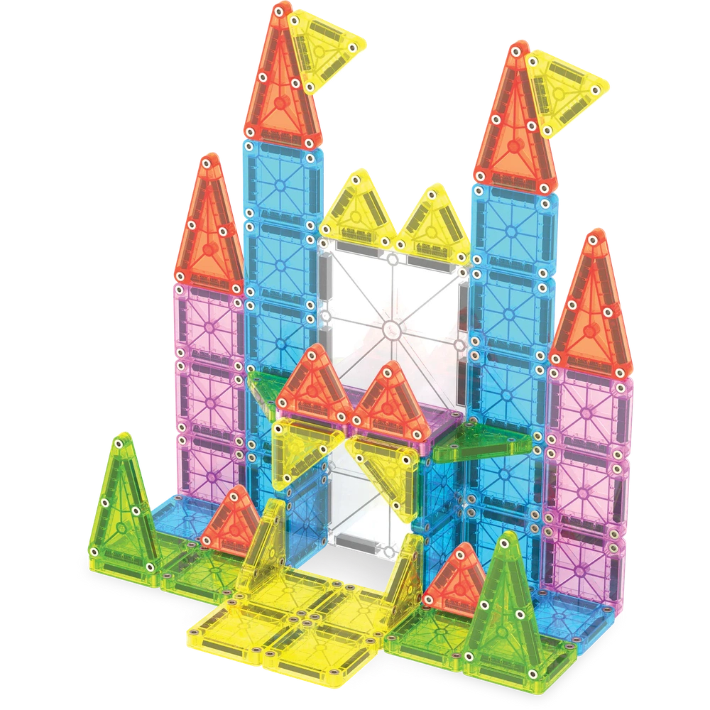 Magna-Tiles Micro Mags Reisset DELUXE | 55 Onderdelen