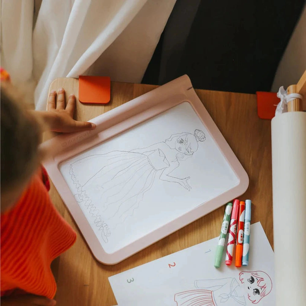 Kidywolf Kidydraw Pro Draagbare Lichttablet - Roos