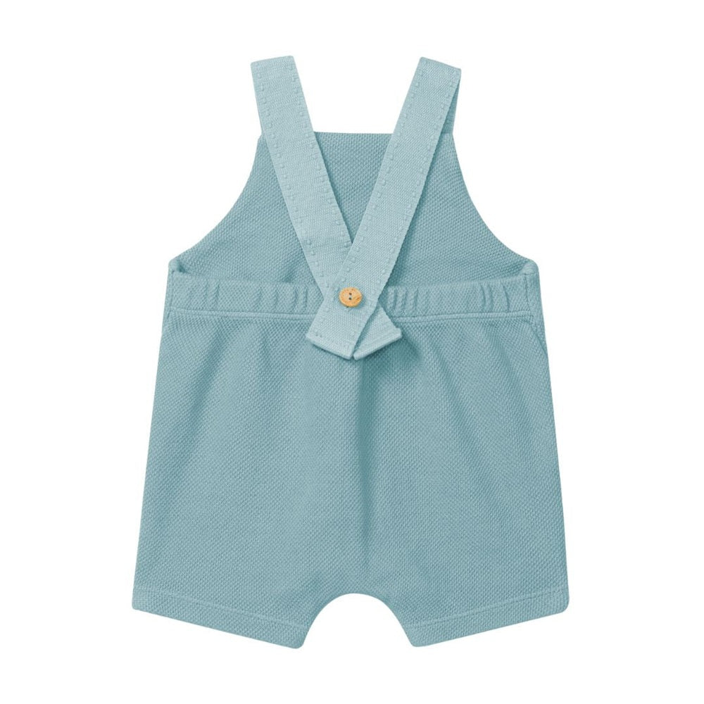 Laranjinha Salopette Zomer Shorts Voor Kinderen - Petrol Blue