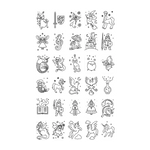 Kidywolf Kidydraw Mini Tekentablet REFILL - Once Upon A Time / Animals