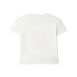 Laranjinha Katoenen T-Shirt Voor Kinderen "Let's Play Little Crab" - Off-White