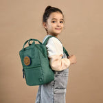Lässig Rugzakje Mini Square Backpack Little Gang - Dark Green