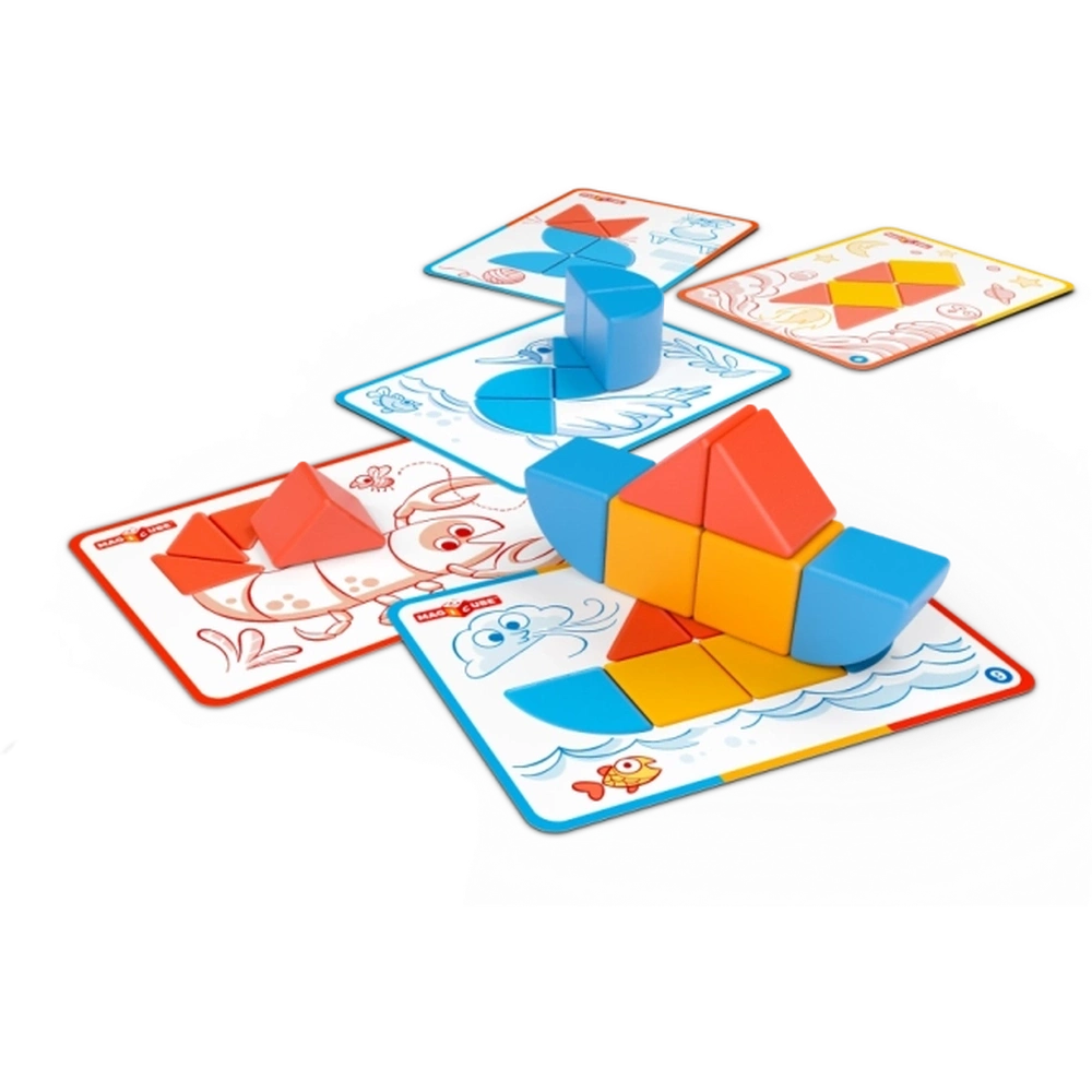 Geomag Magicube Magnetisch Speelgoed Blocks And Cards | 16 Onderdelen