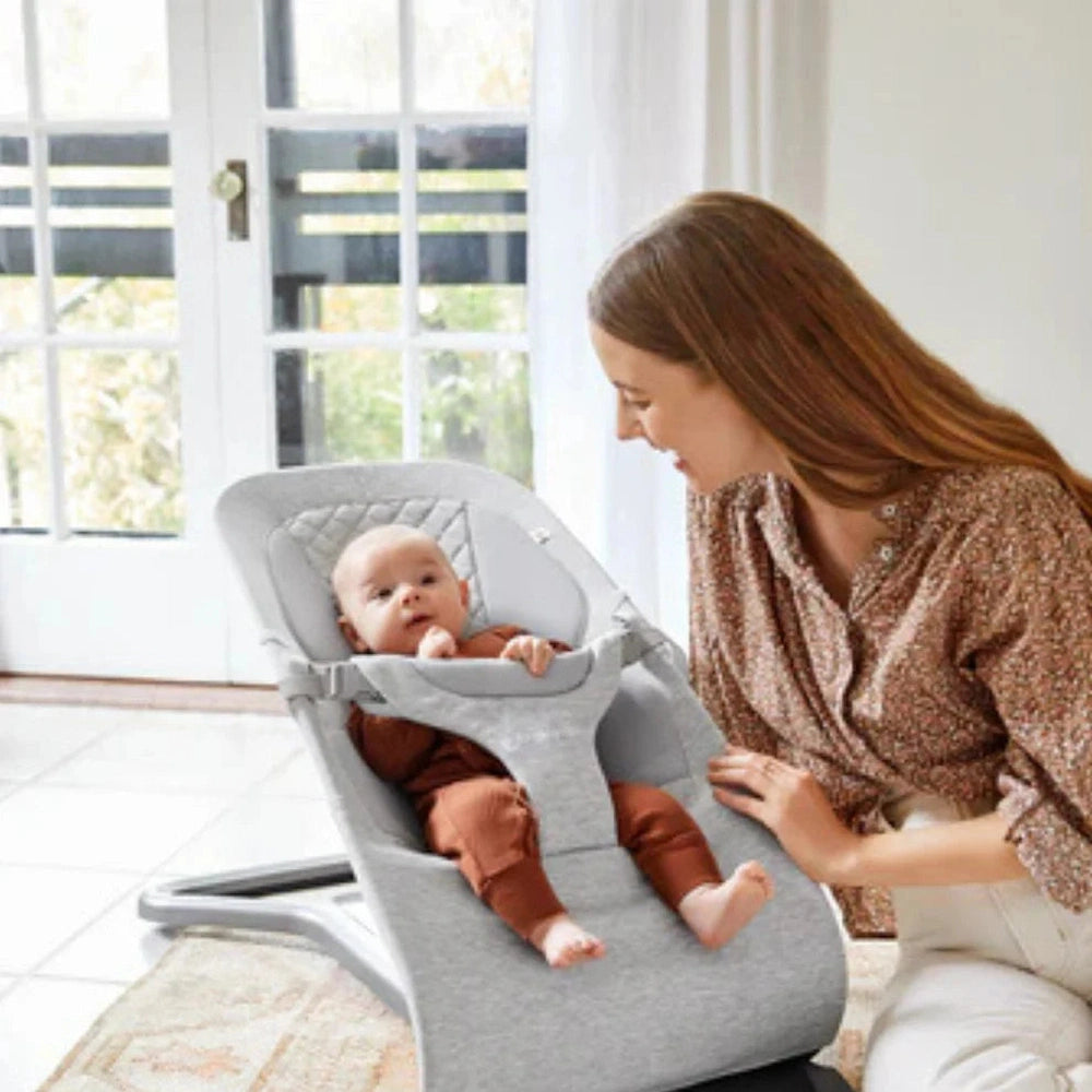 Ergobaby 3-in-1 Evolve Bouncer - Wipstoeltje Light Grey Mesh