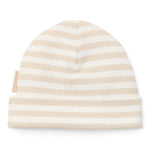 Little Dutch Baby Muts Stripe - Sand/White