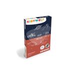 Kidywolf Kidydraw Mini Tekentablet REFILL - Galaxy / Dinosaurs