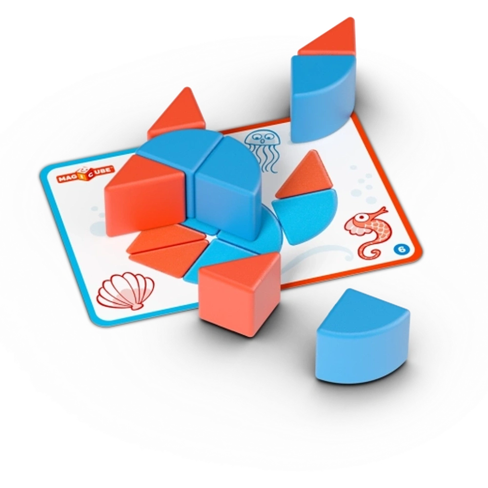 Geomag Magicube Magnetisch Speelgoed Blocks And Cards | 16 Onderdelen