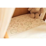 Jollein Hoeslaken Jersey 60x120cm - Elephant Tales