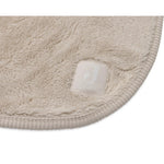 Jollein - Wiegdeken 75x100cm - Basic Jersey/Sherpa - Warm Sand