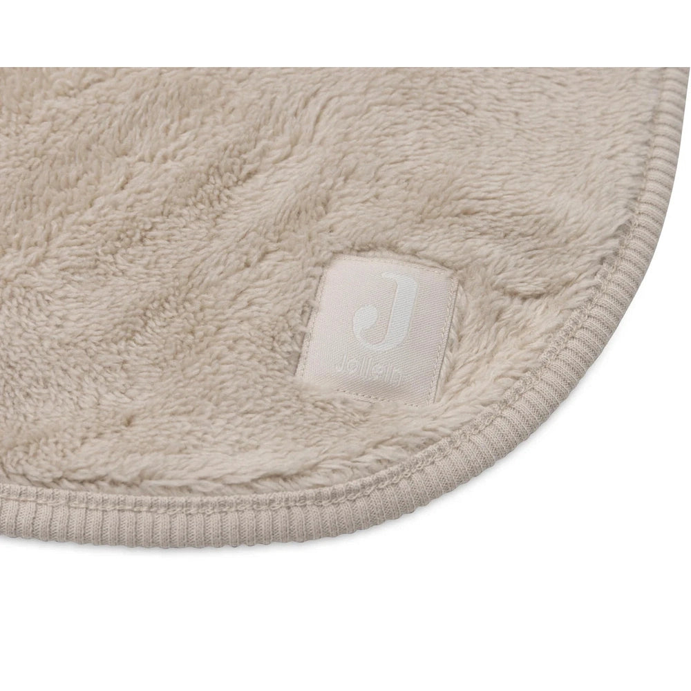 Jollein Deken Basic Jersey/Sherpa 100x150cm - Warm Sand