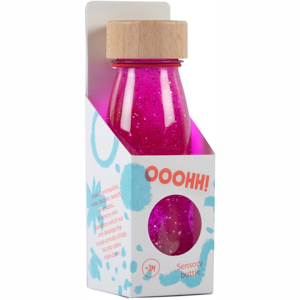 Petit Boum Sensorische Fles Float Roze