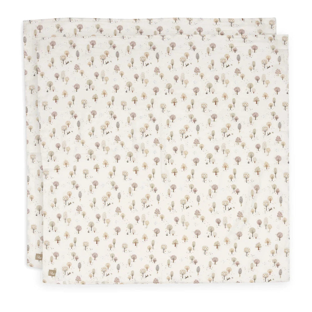 Jollein - Hydrofiele Doeken/Swaddle Doeken 115x115cm - 2 stuks - Tiny Park
