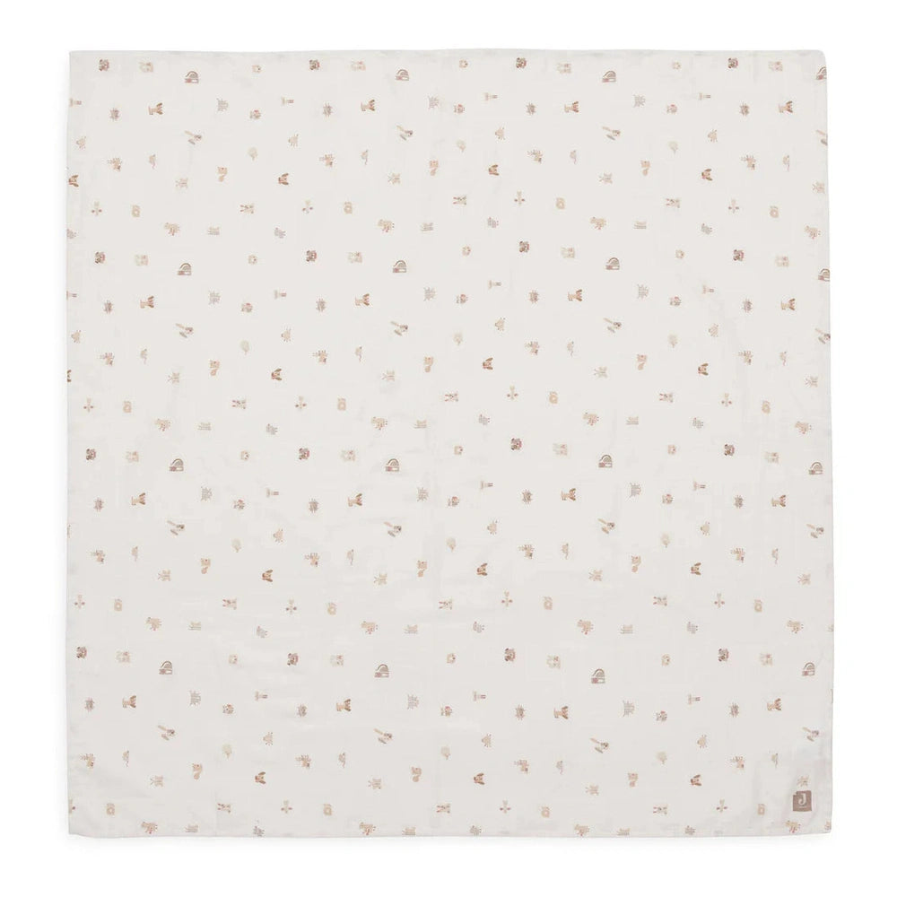 Jollein - Hydrofiele Doeken/Swaddle Doeken 115x115cm - 2 stuks - Animal Friends