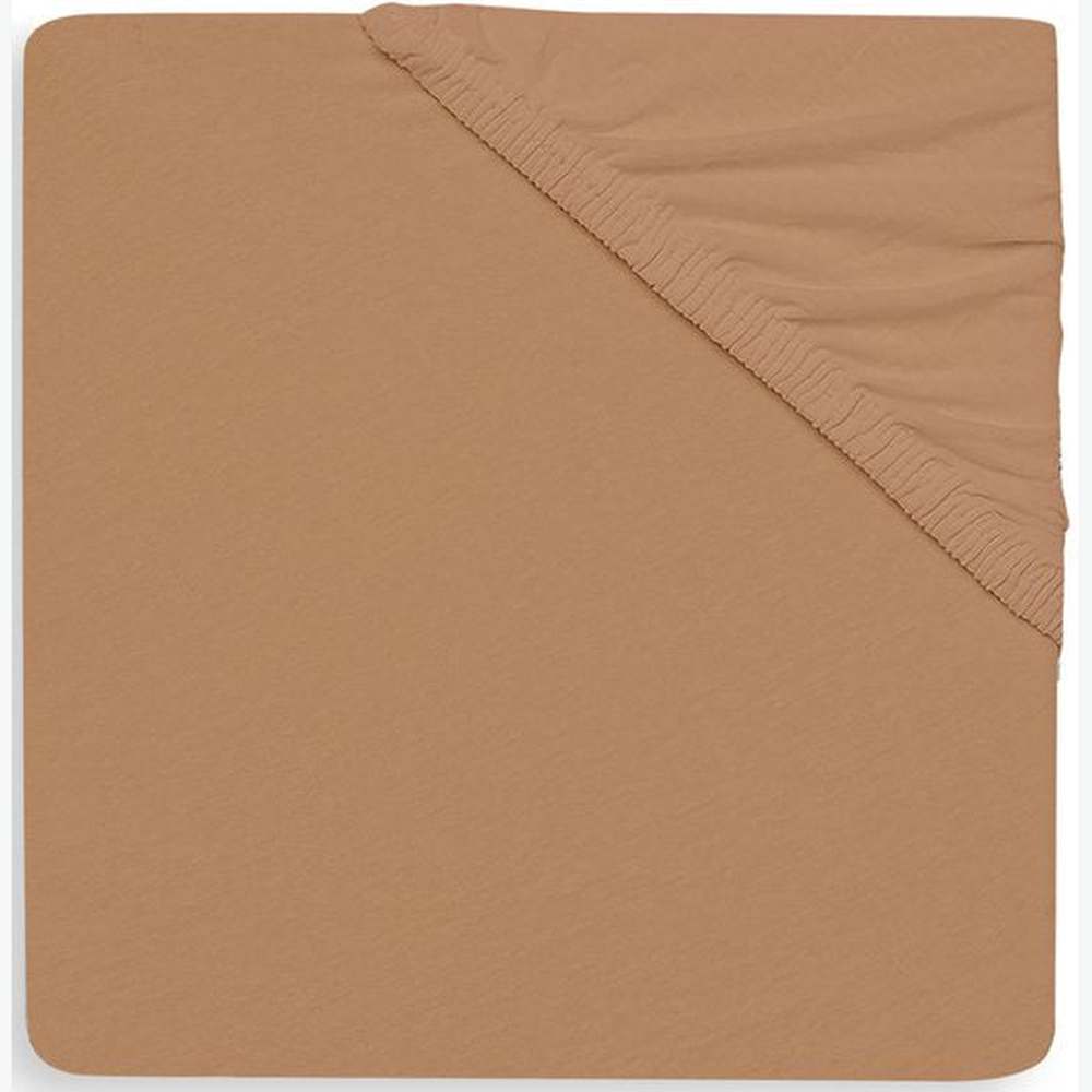 Jollein Hoeslaken Jersey 75x95cm - Biscuit