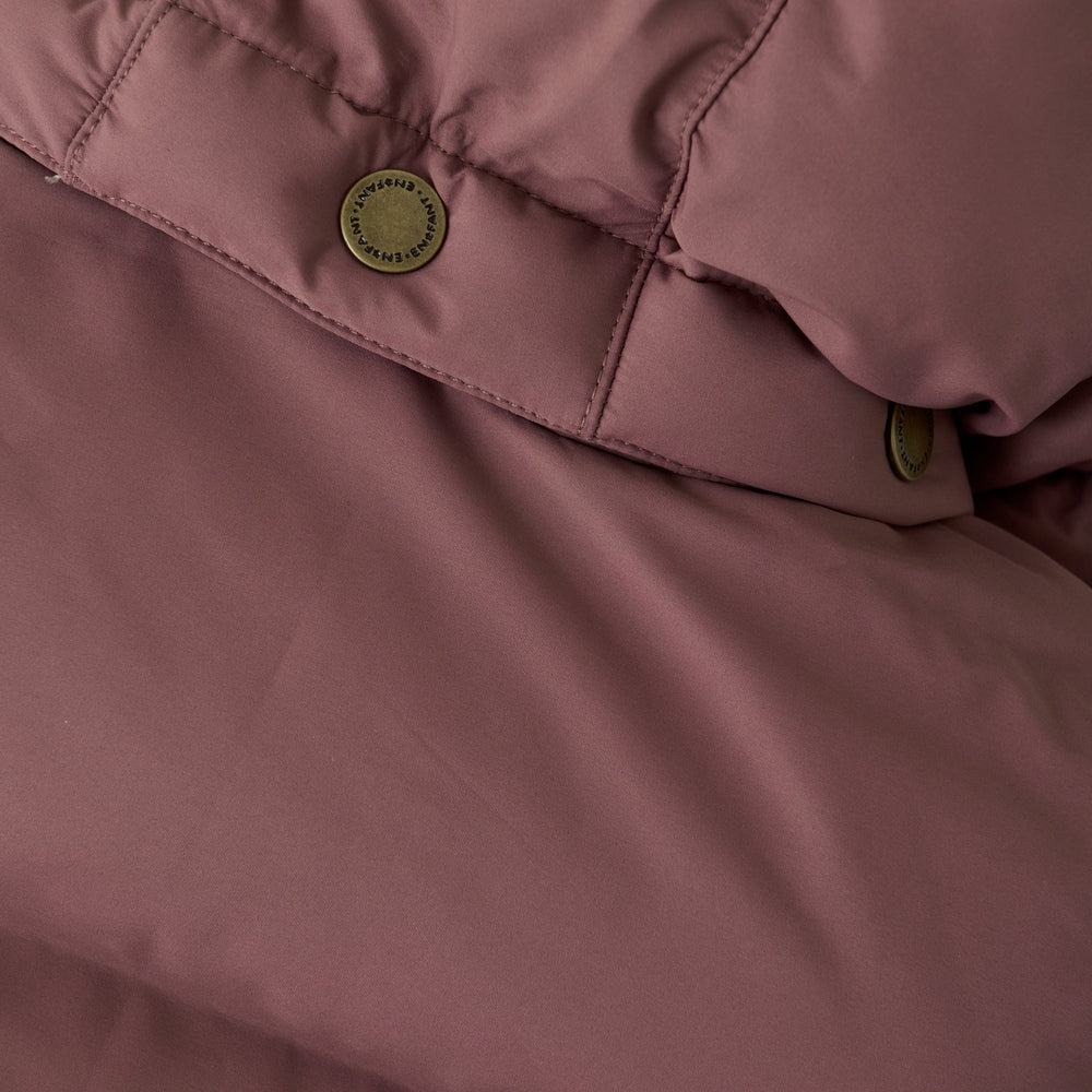 En Fant Jacket Quilt Solid - Rose Taupe
