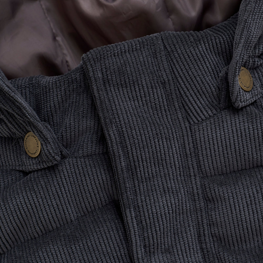 En Fant Jacket Puffer Corduroy - Blauw