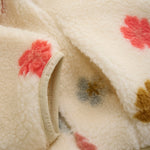 Minymo Fleece Jas - Flowers