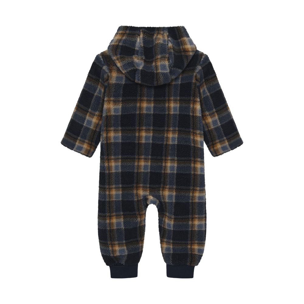 Minymo Fleece Onesie - Ruiten